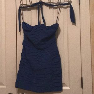 New Royal Blue Bodycon Dress